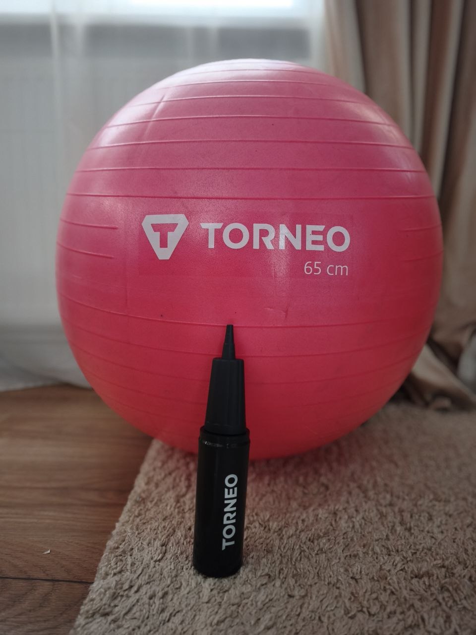 Фитбол 65 см с насосом