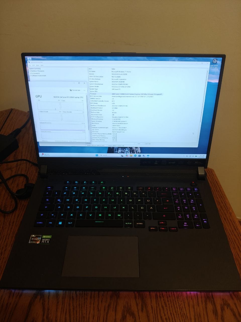 Игровой ноутбук ASUS ROG Strix 17.3"