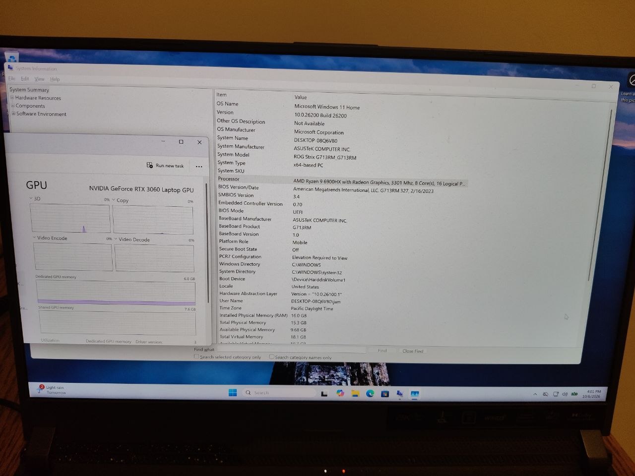 Игровой ноутбук ASUS ROG Strix 17.3"