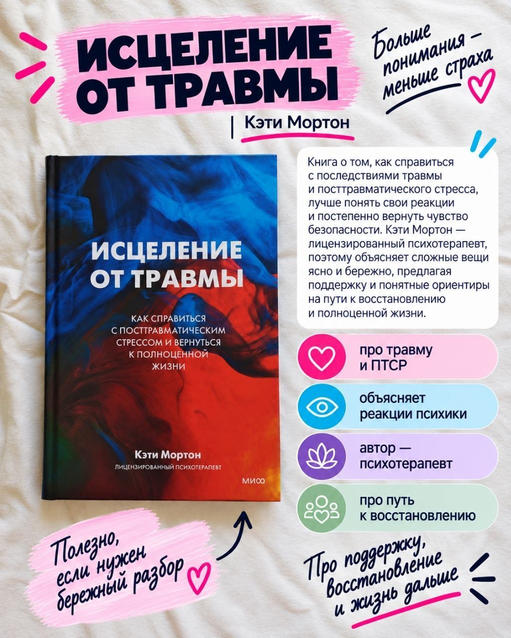 Книга «Исцеление от травмы» — Кэти Мортон