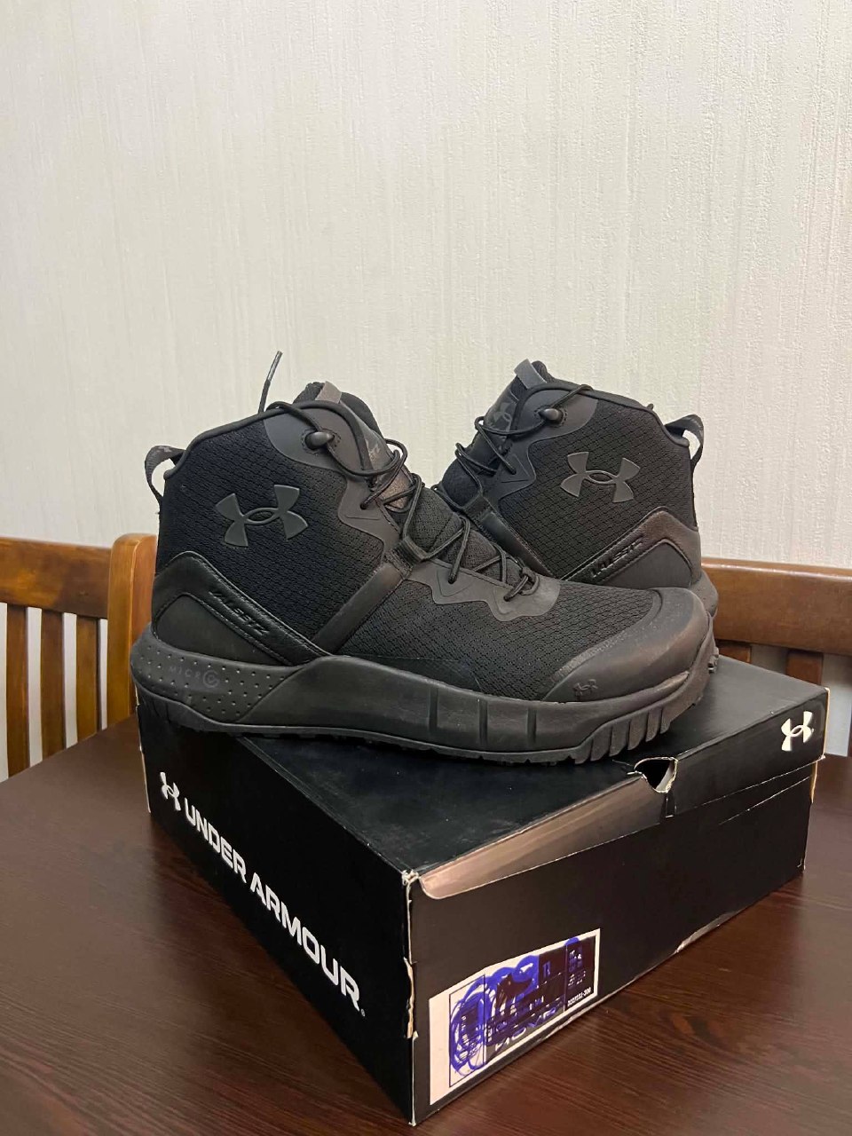 Мужские тактические ботинки Under Armour Micro G Valsetz, размер 47