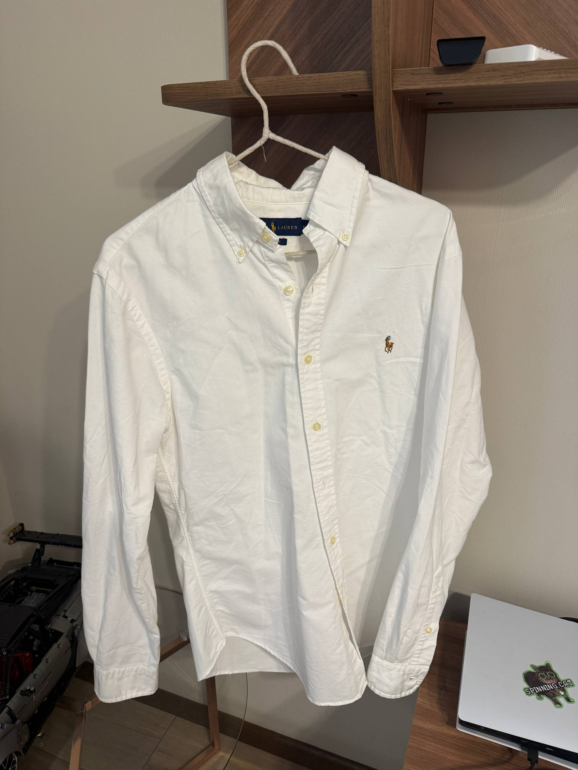 Мужская рубашка Ralph Lauren, размер M slim