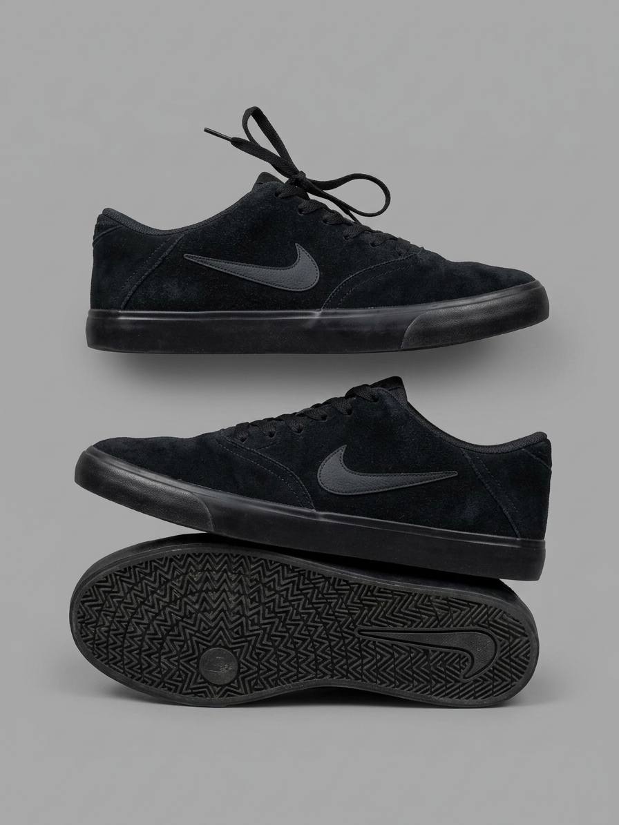 Nike SB Charge Suede "All Black" кроссовки, размер 42