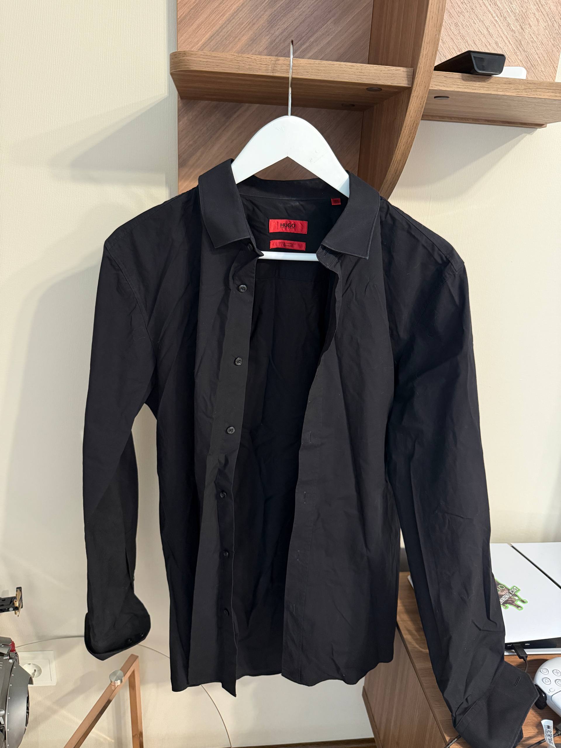 Мужская рубашка HUGO Boss Extra Slim Fit, размер M