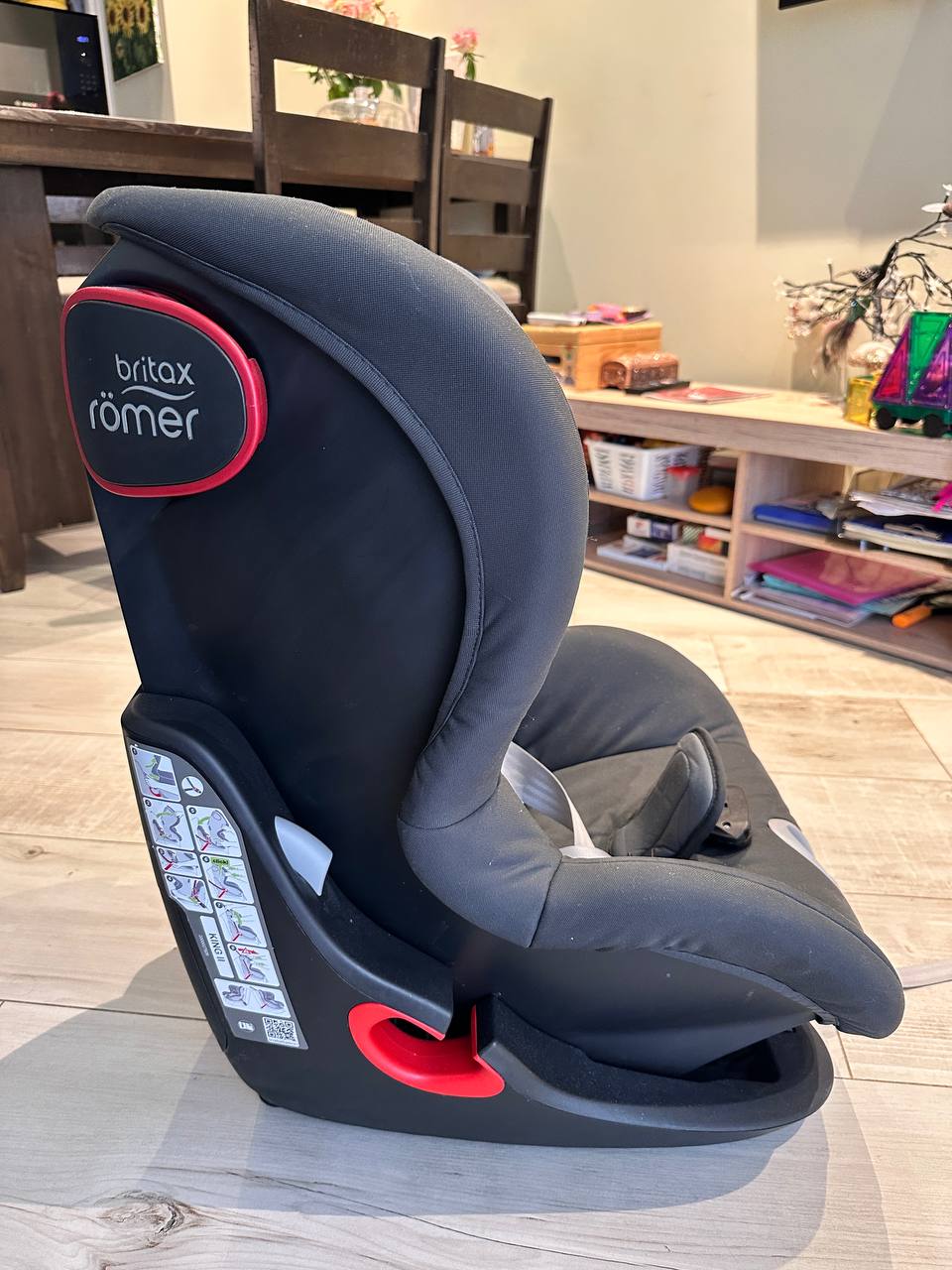 Детское автокресло Britax Römer King II BR Black