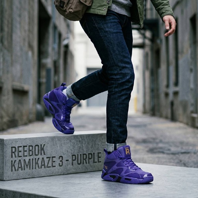 Кроссовки Reebok Kamikaze III Team Purple