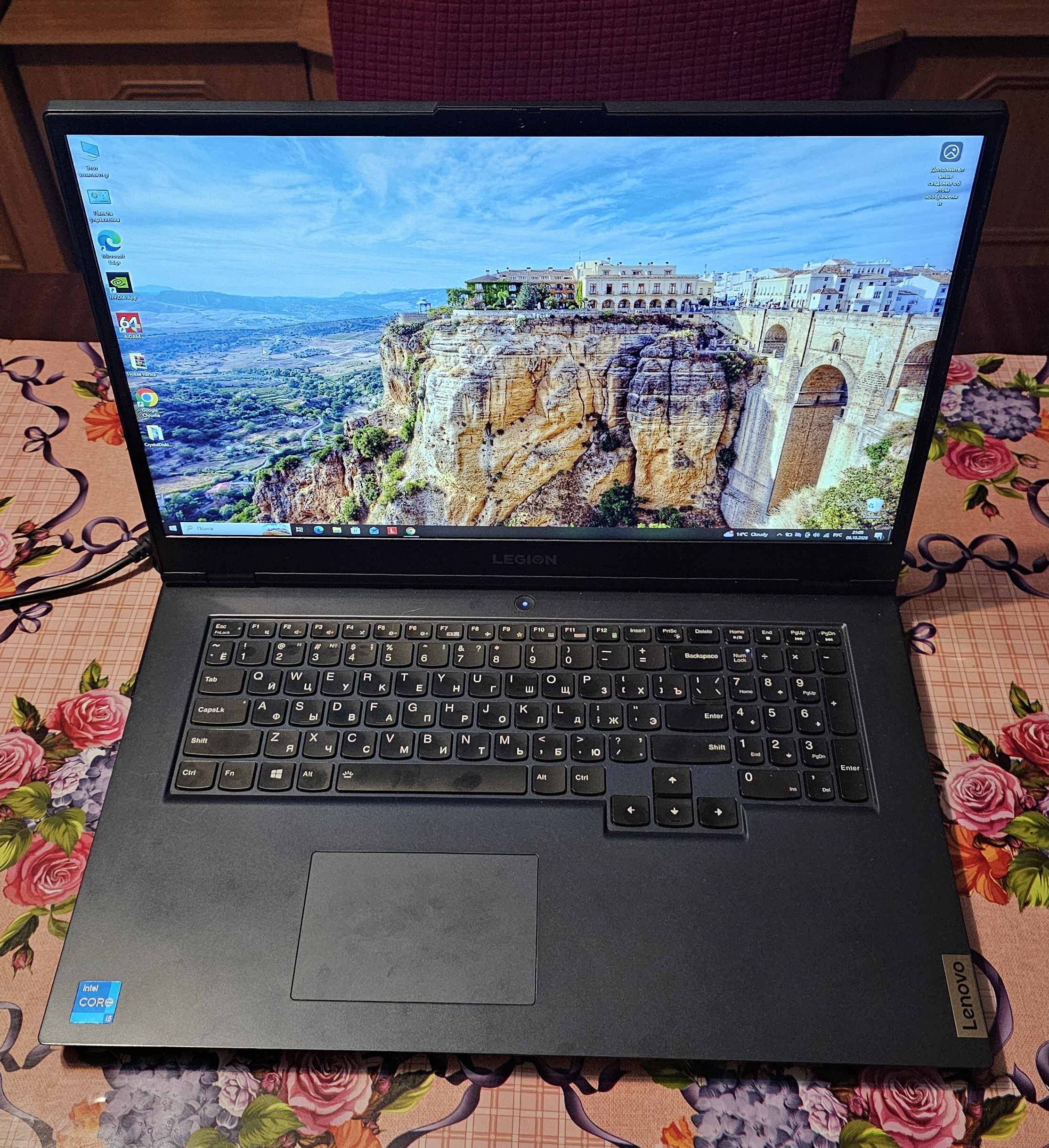 Игровой ноутбук Lenovo Legion 5 17ITH6