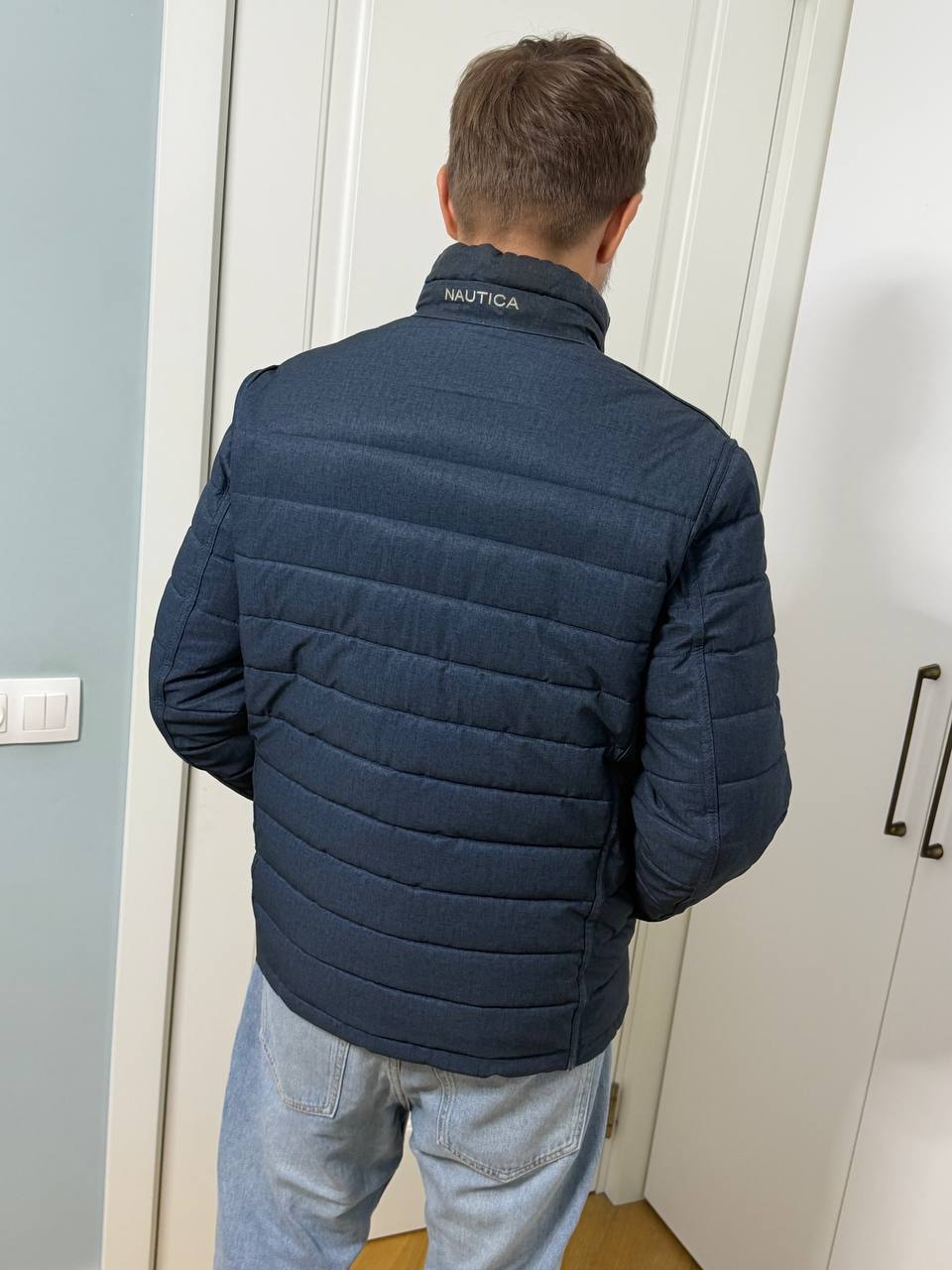 Мужская куртка Nautica, размер M, двусторонняя