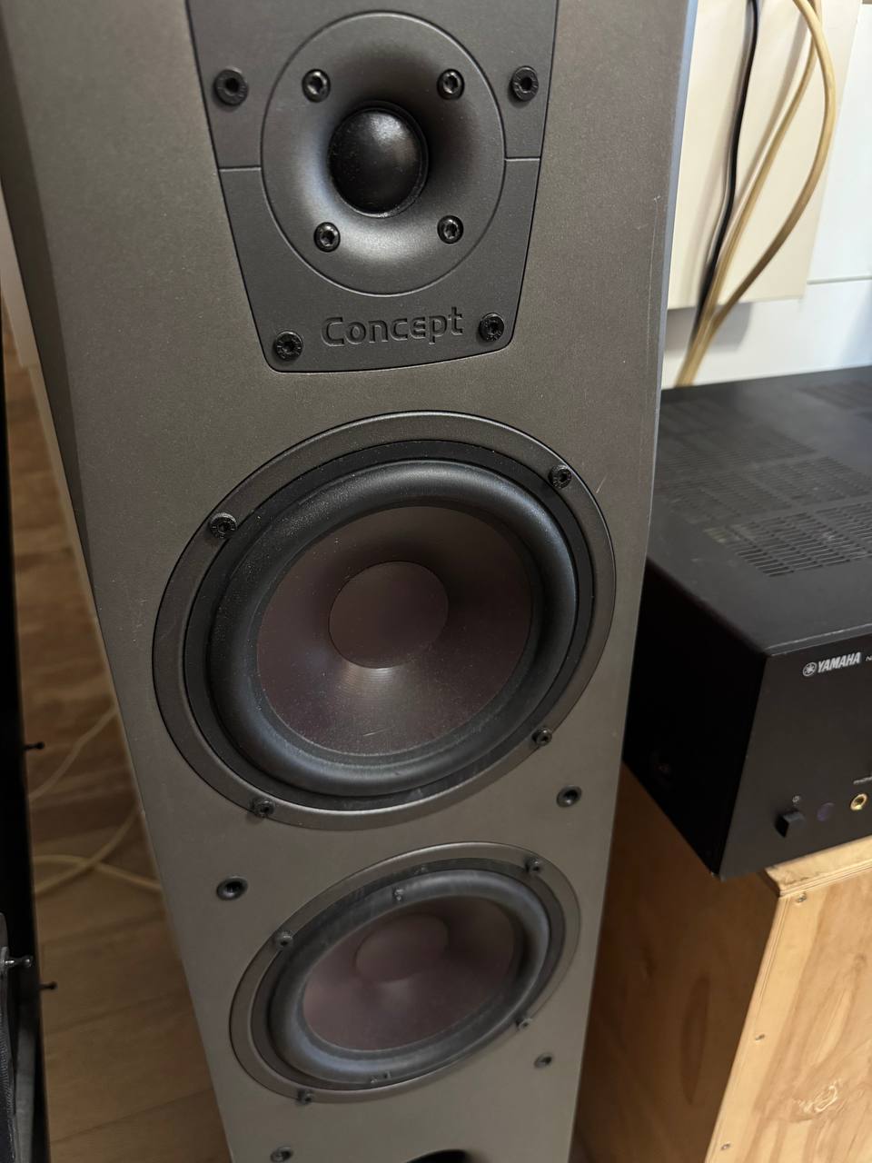 Комплект Hi-Fi: акустика DALI Concept 6 + усилитель Yamaha A-S500