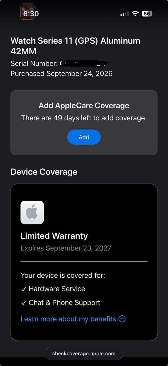 Apple Watch 11 42 мм, новые, серые и золотые