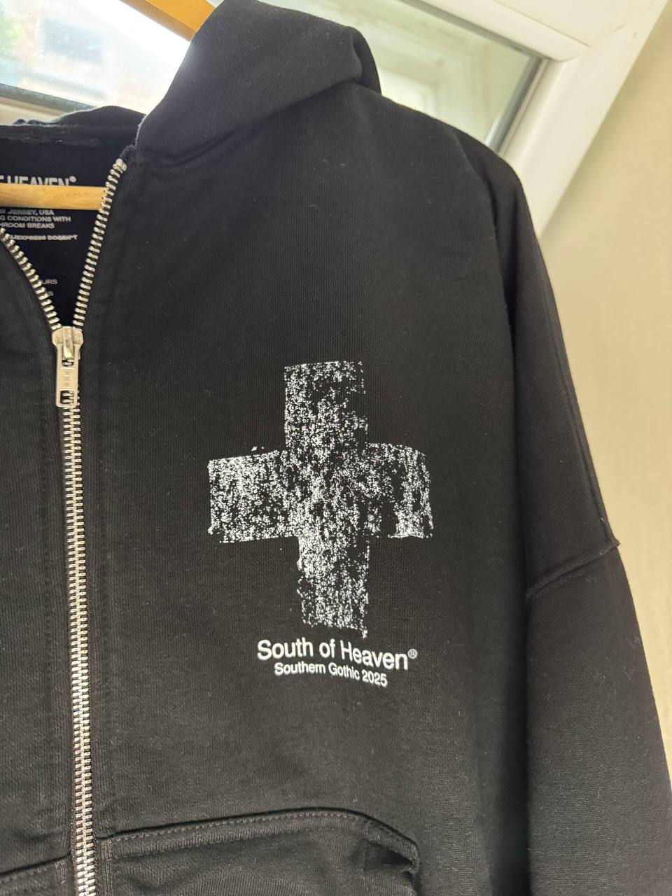 Зип-худи South of Heaven, оверсайз