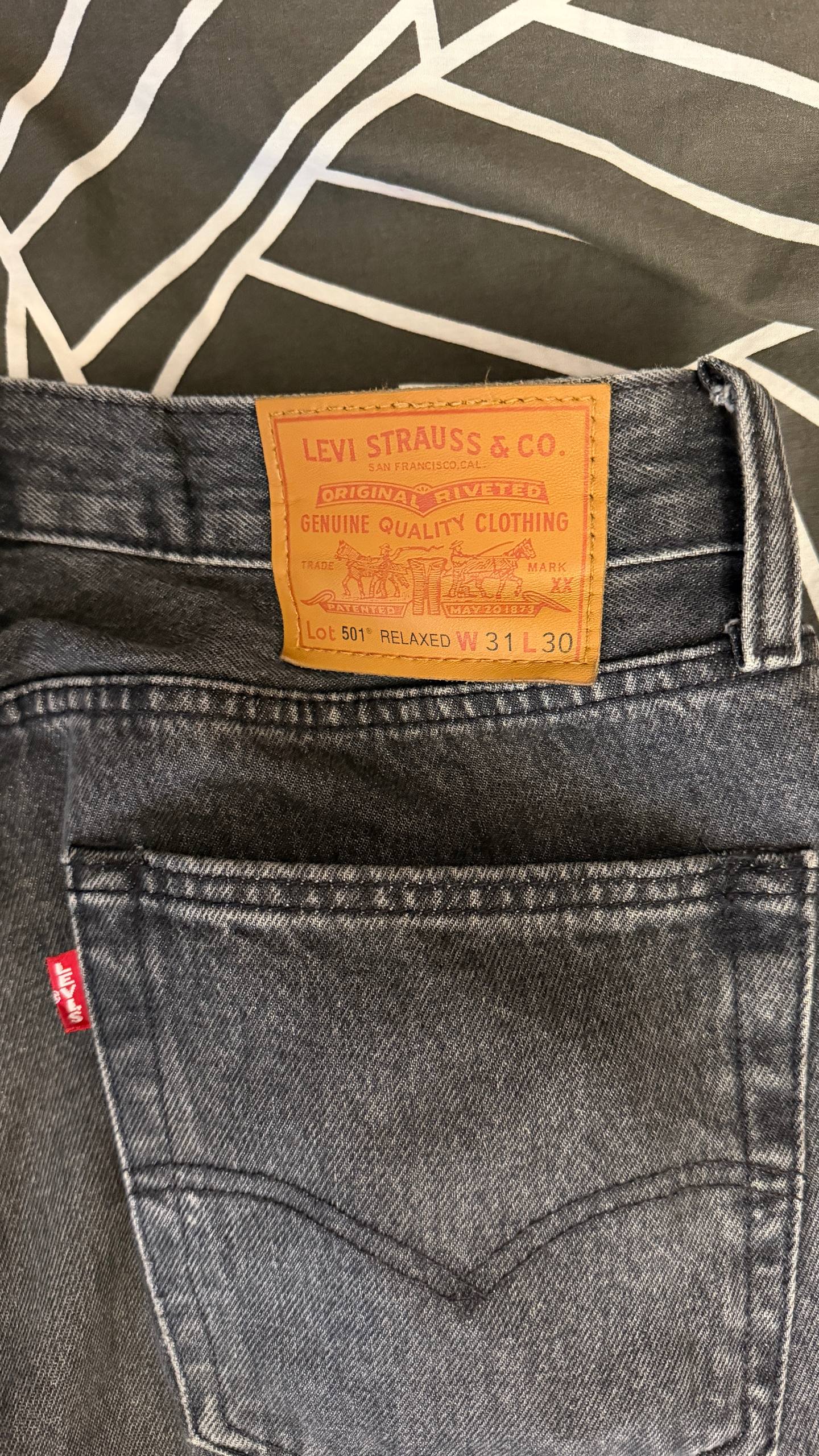 Джинсы Levi's 501 Relaxed 31x30