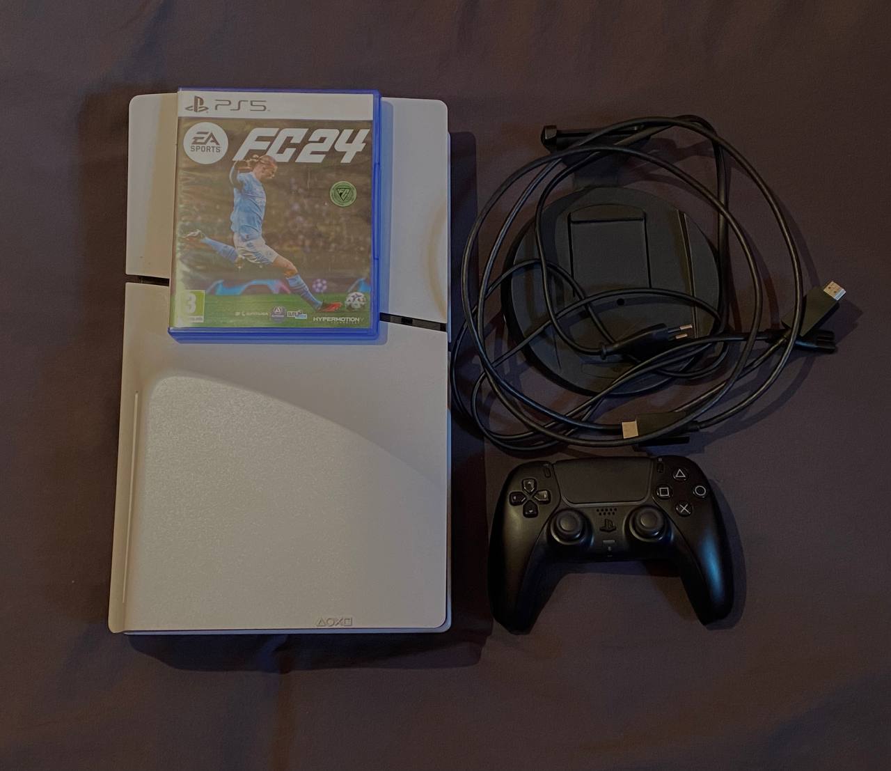 PlayStation 5 Slim Disc с DualSense и играми