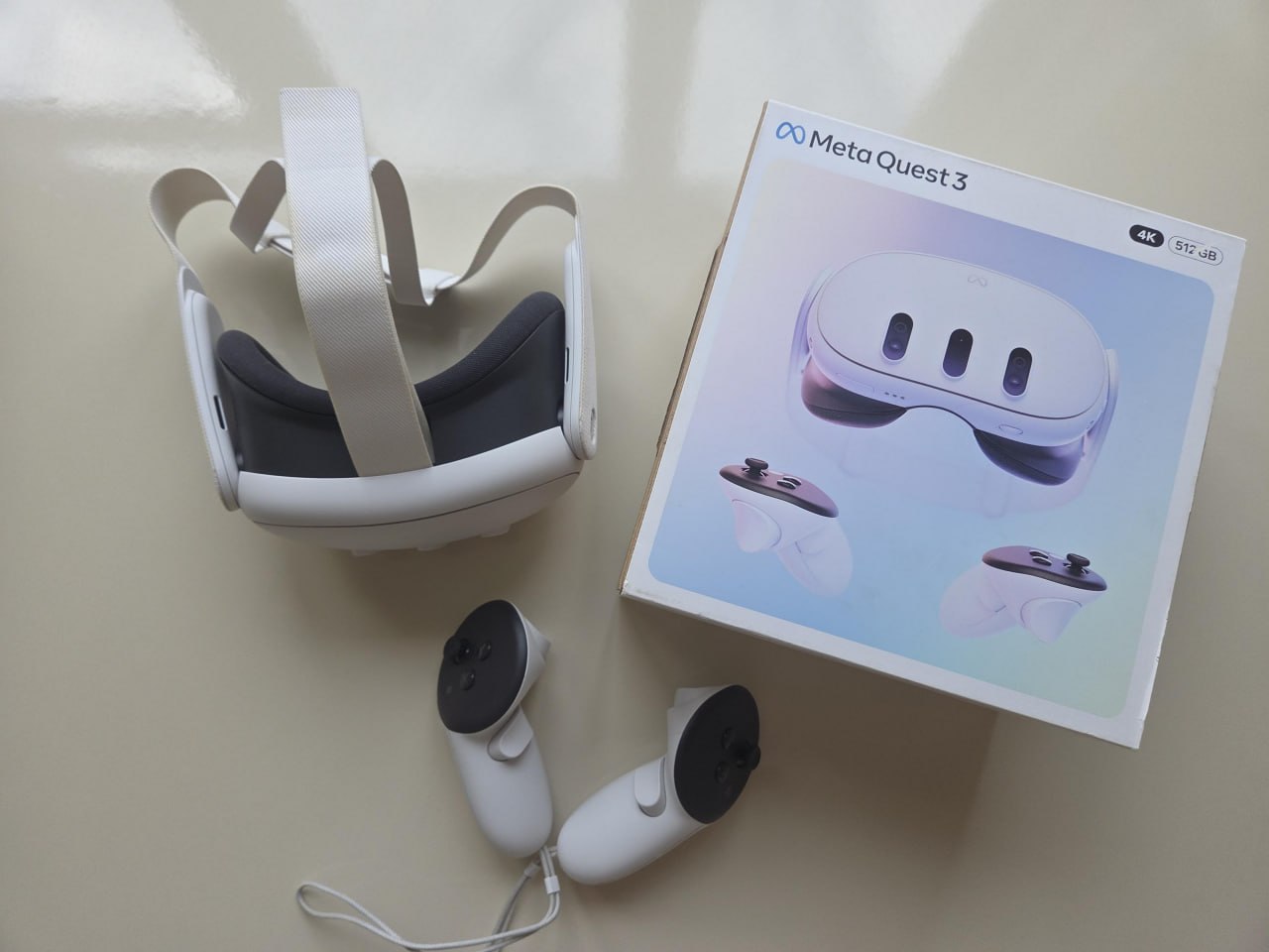 Meta Quest 3 512GB White VR/AR шлем