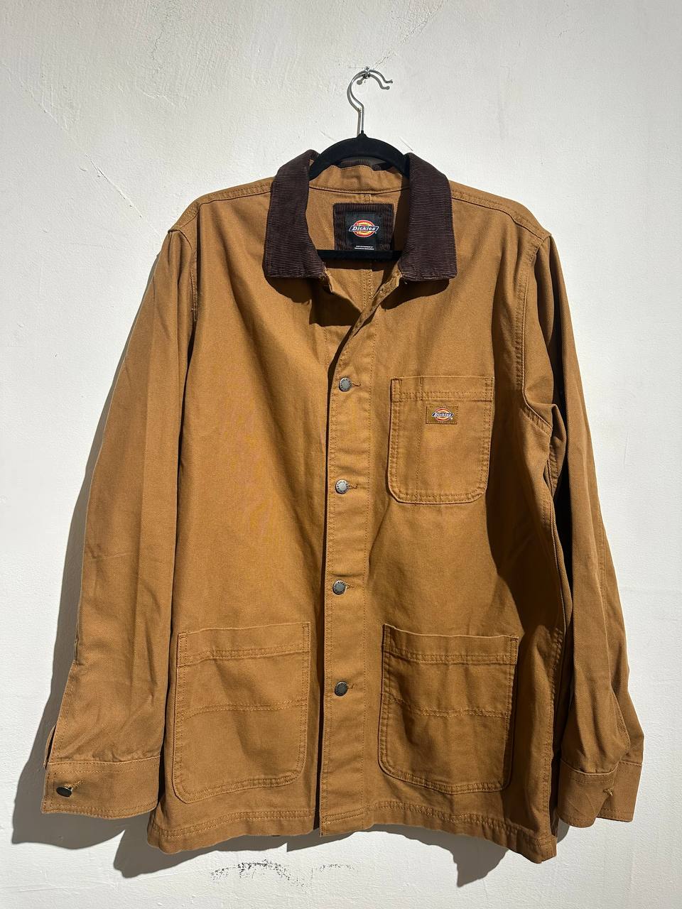 Рубашка-куртка Dickies песочная из канваса