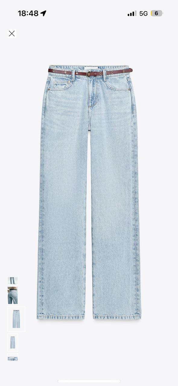Джинсы Zara Regular Fit 34 размер