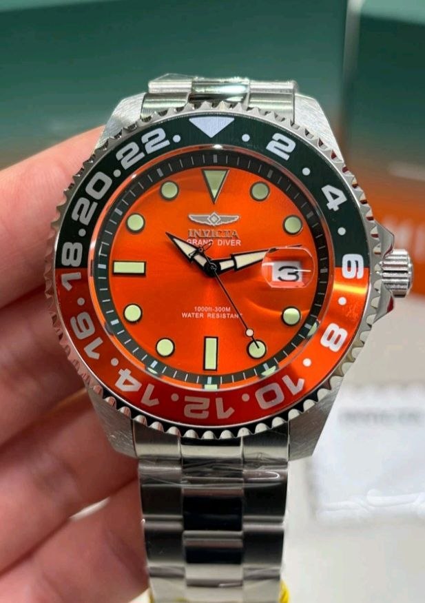Часы Invicta Pro Diver, механика Seiko NH35A, 47мм
