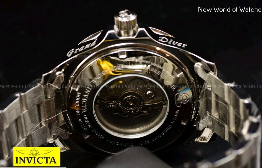 Часы Invicta Pro Diver, механика Seiko NH35A, 47мм