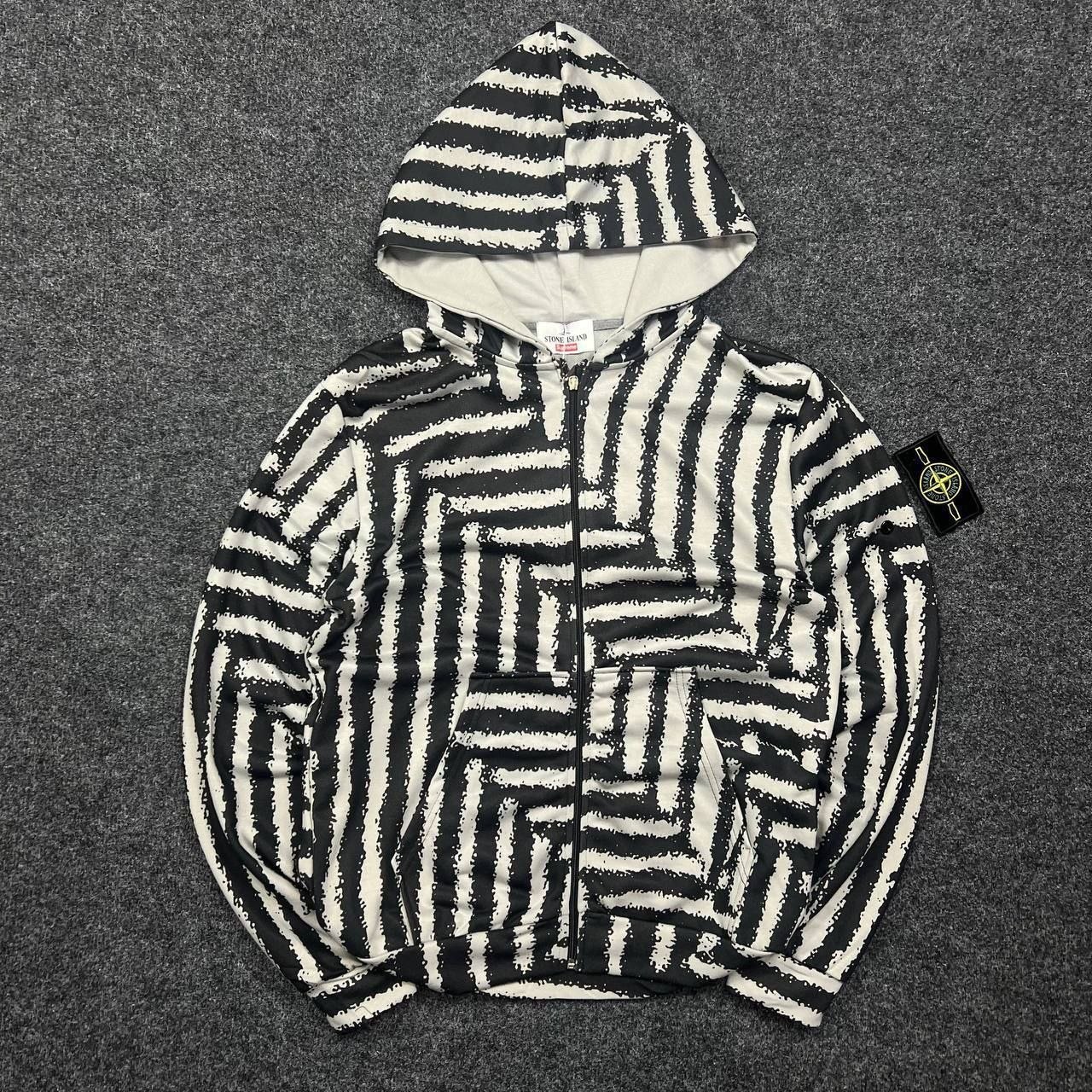 Зип-худи Stone Island x Supreme