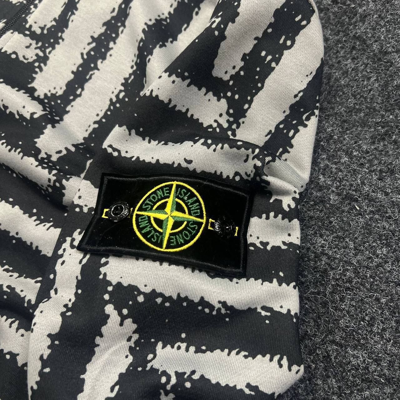 Зип-худи Stone Island x Supreme