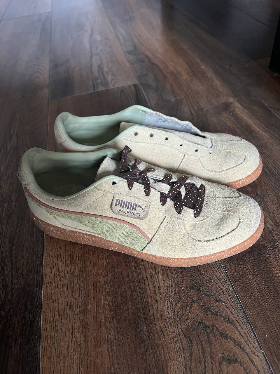 Puma Palermo женские кроссовки из замши, 37.5-38