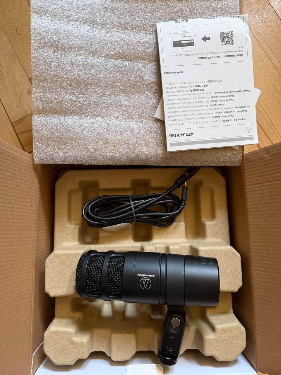 Микрофон Audio-Technica AT2040USB