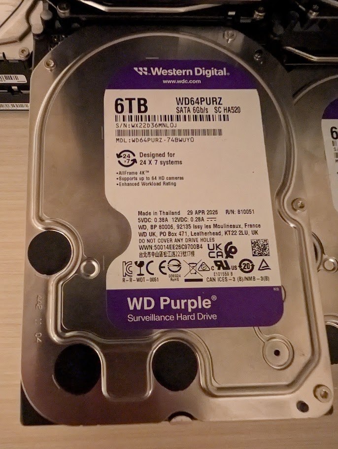 Жесткий диск 6TB