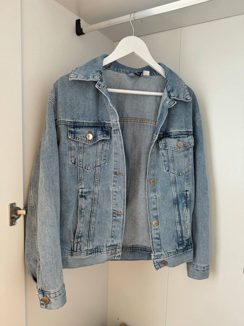 Джинсовка H&M оверсайз размер S