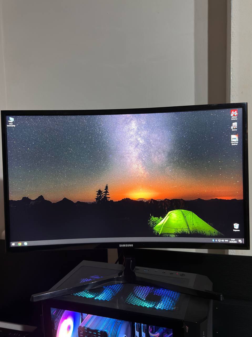 Монитор 27" Full HD Curved 60-75Hz