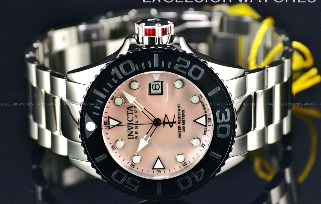 Часы Invicta Pro Diver, 52 мм, WR 300м