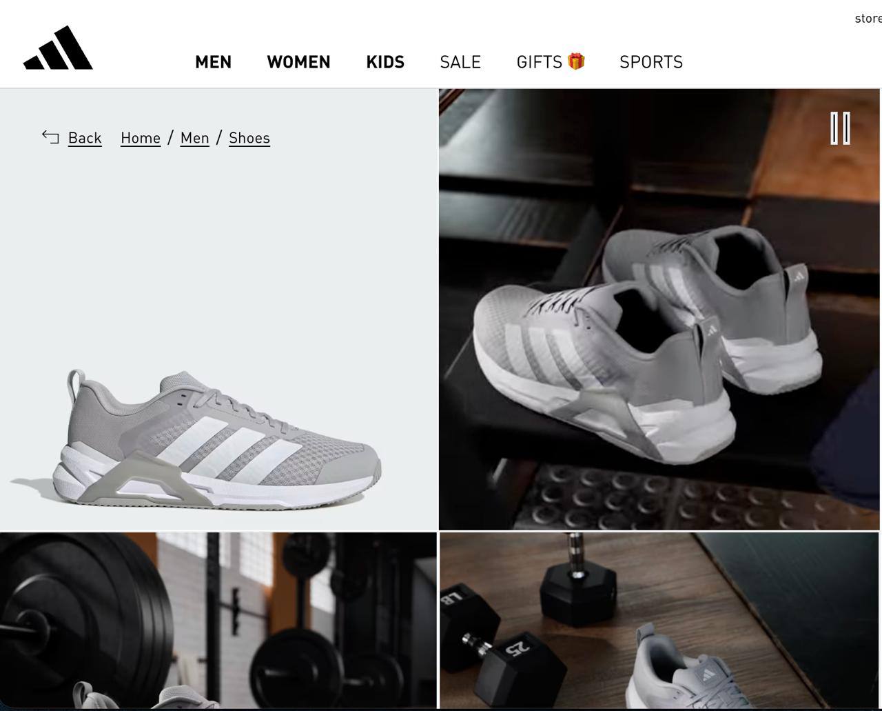 Кроссовки Adidas Dropset Control Training
