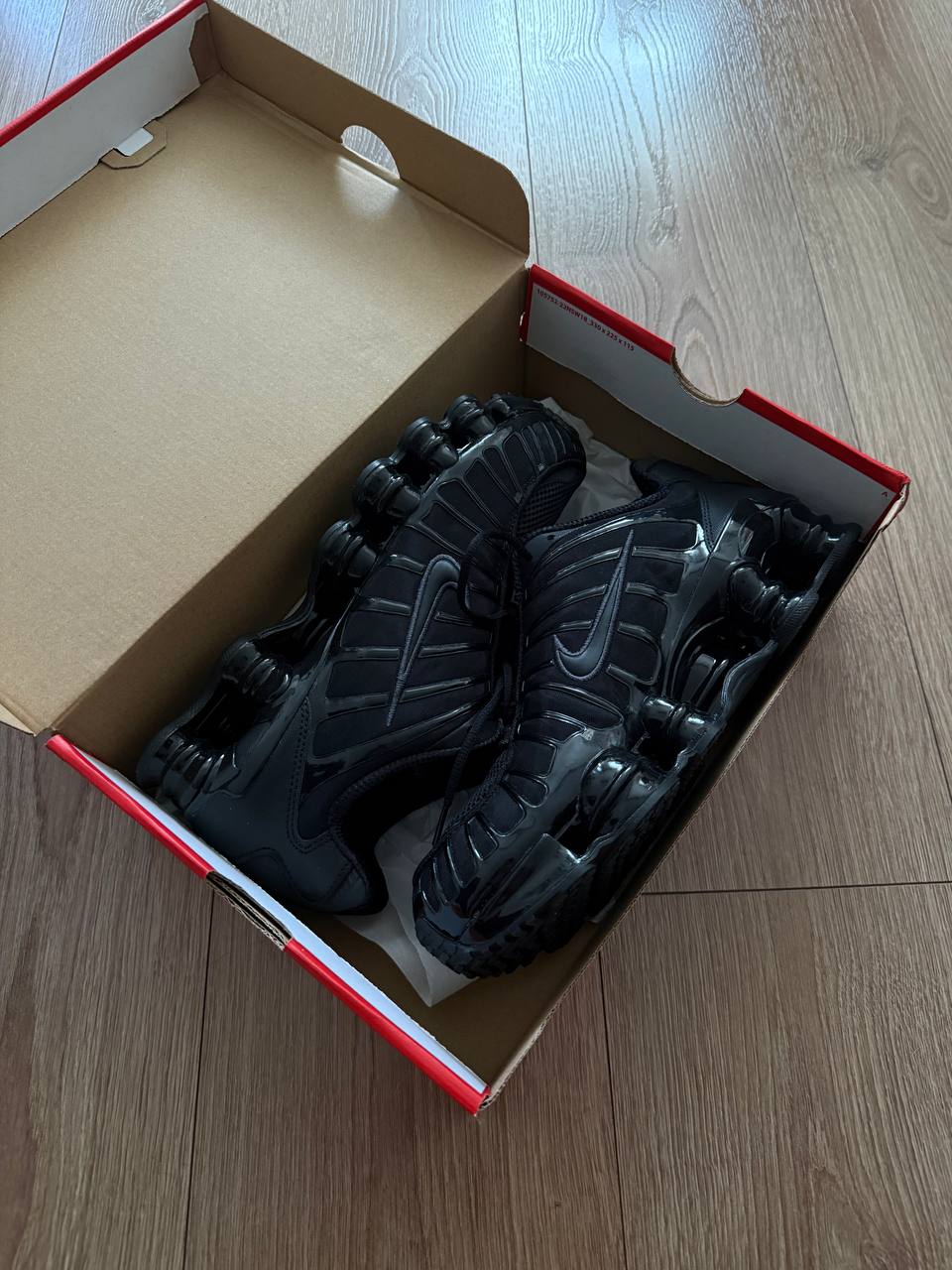 Nike Shox TL Black кроссовки, EU 44