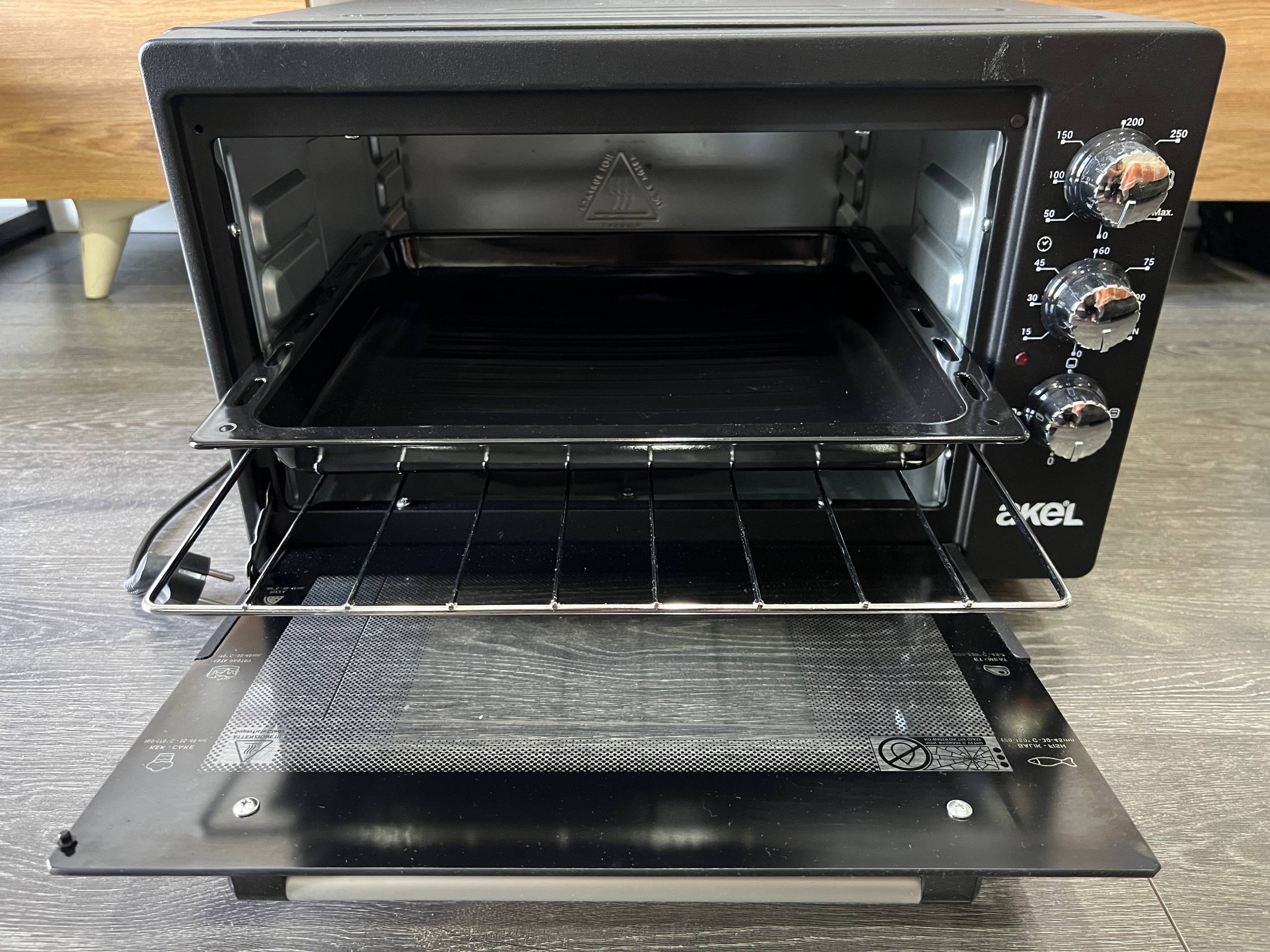 Мини-печь AKEL 38 л, 1500 Вт