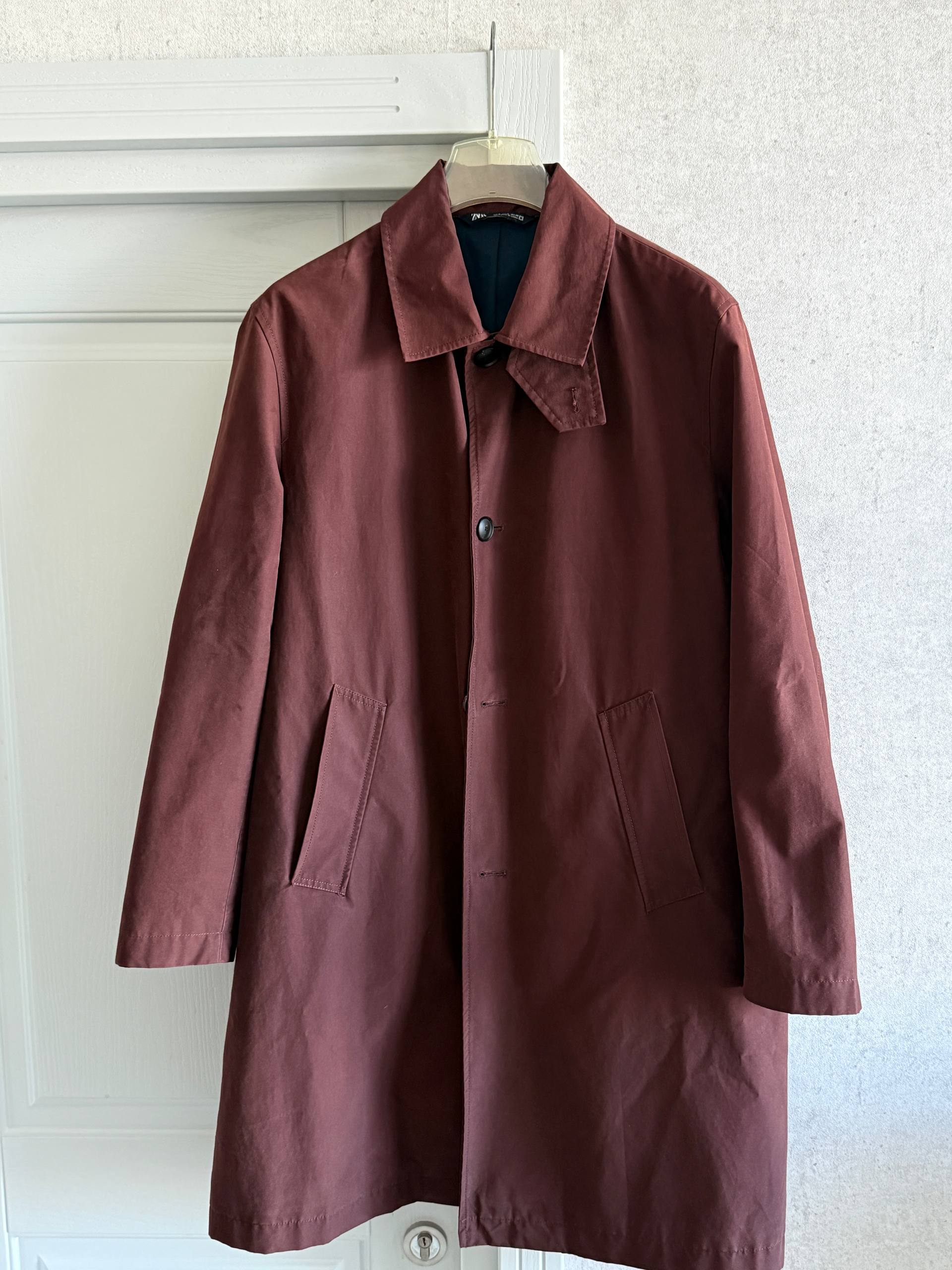 Тренч Zara мужской, размер M