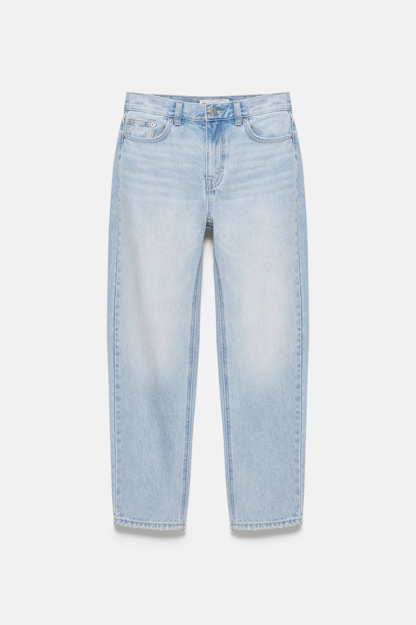 Джинсы Pull&Bear High Waist Mom Fit, 36 размер, новые