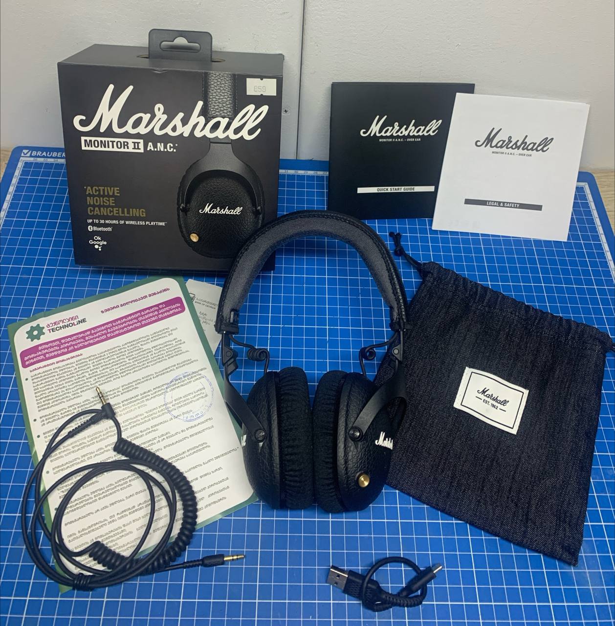 Наушники Marshall Monitor II A.N.C.