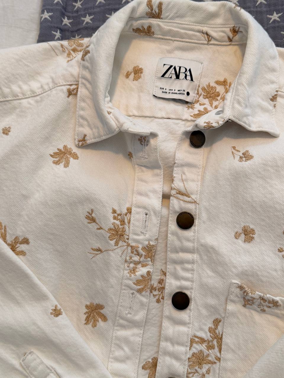 Джинсовая куртка Zara S