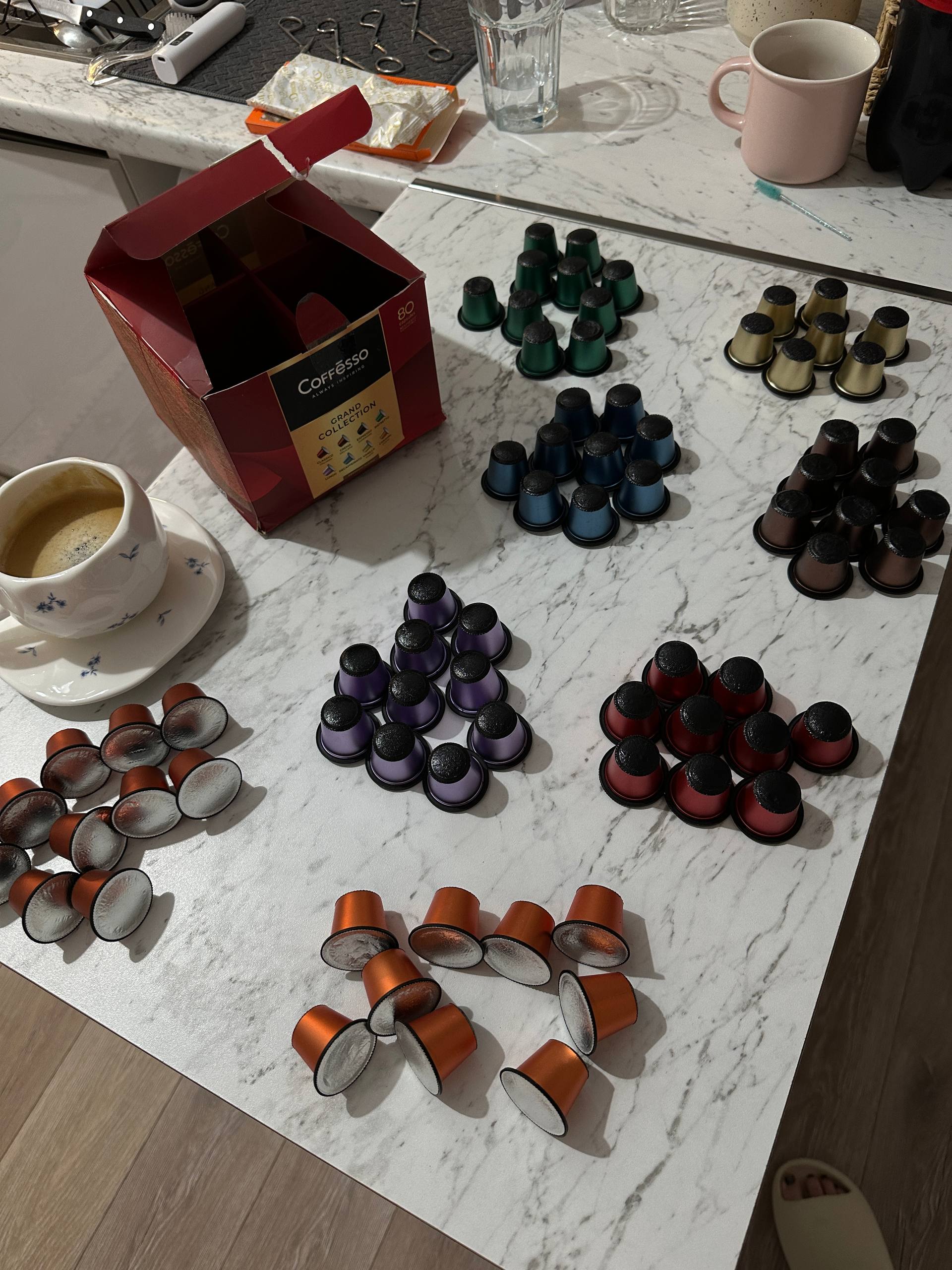 Капсулы Nespresso для кофемашины, 74 шт.