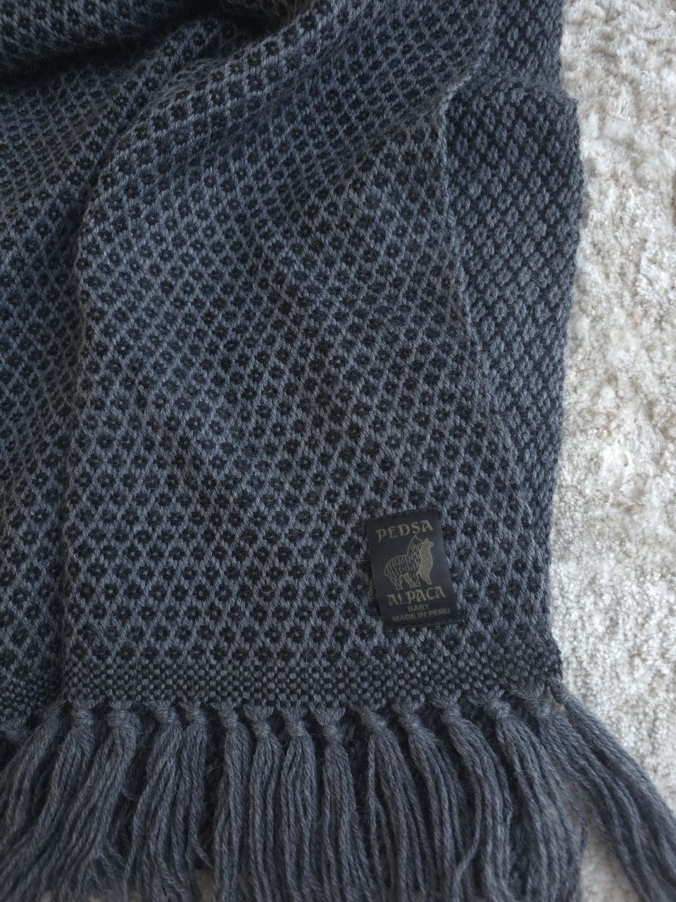 Перуанский палантин PEDSA из Baby Alpaca 152×55