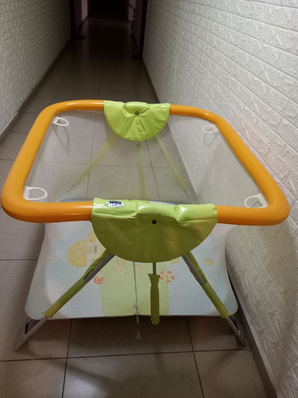 Детский манеж CAM America Green/Orange (B155-C215/NO15)