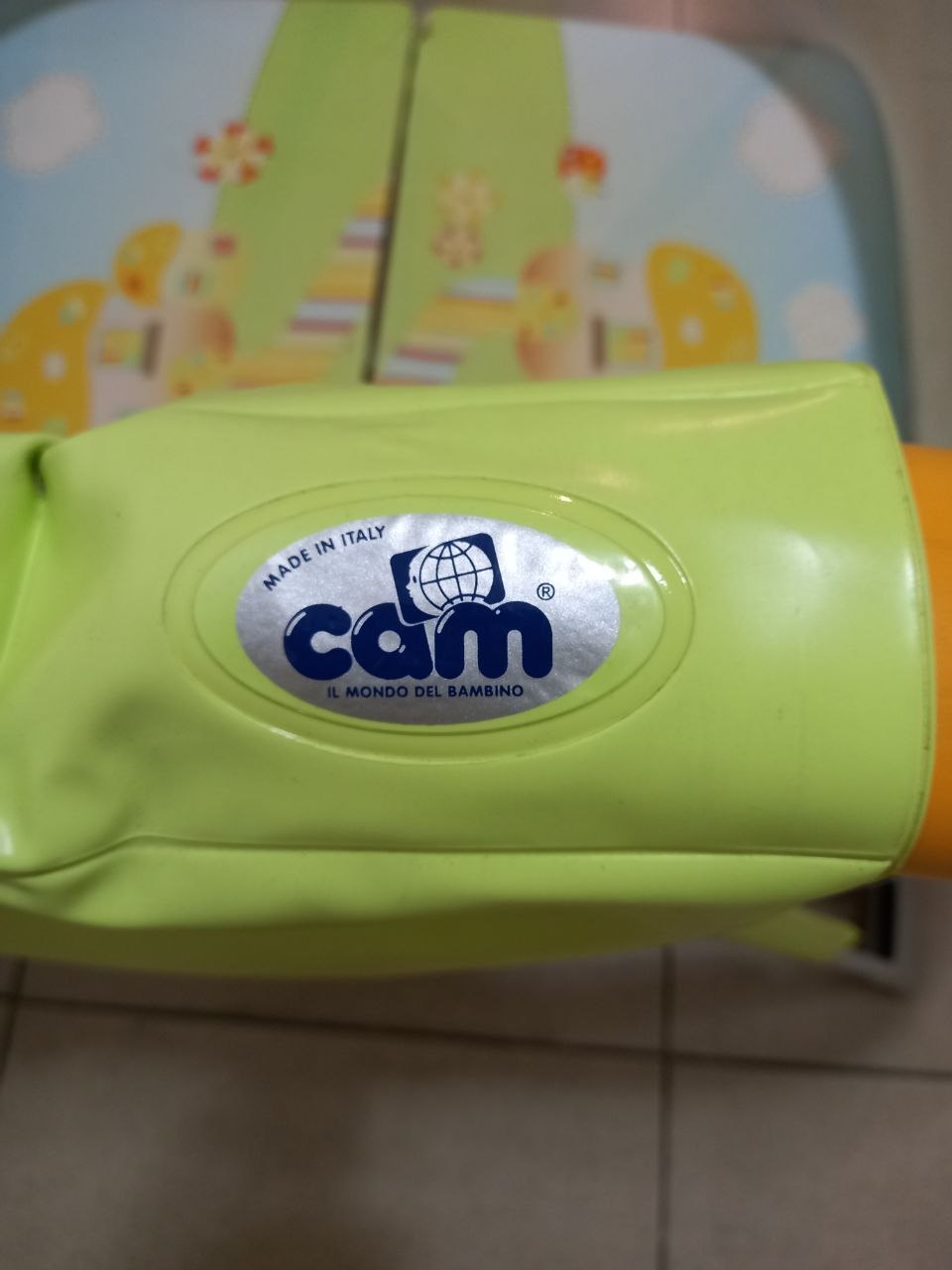 Детский манеж CAM America Green/Orange (B155-C215/NO15)