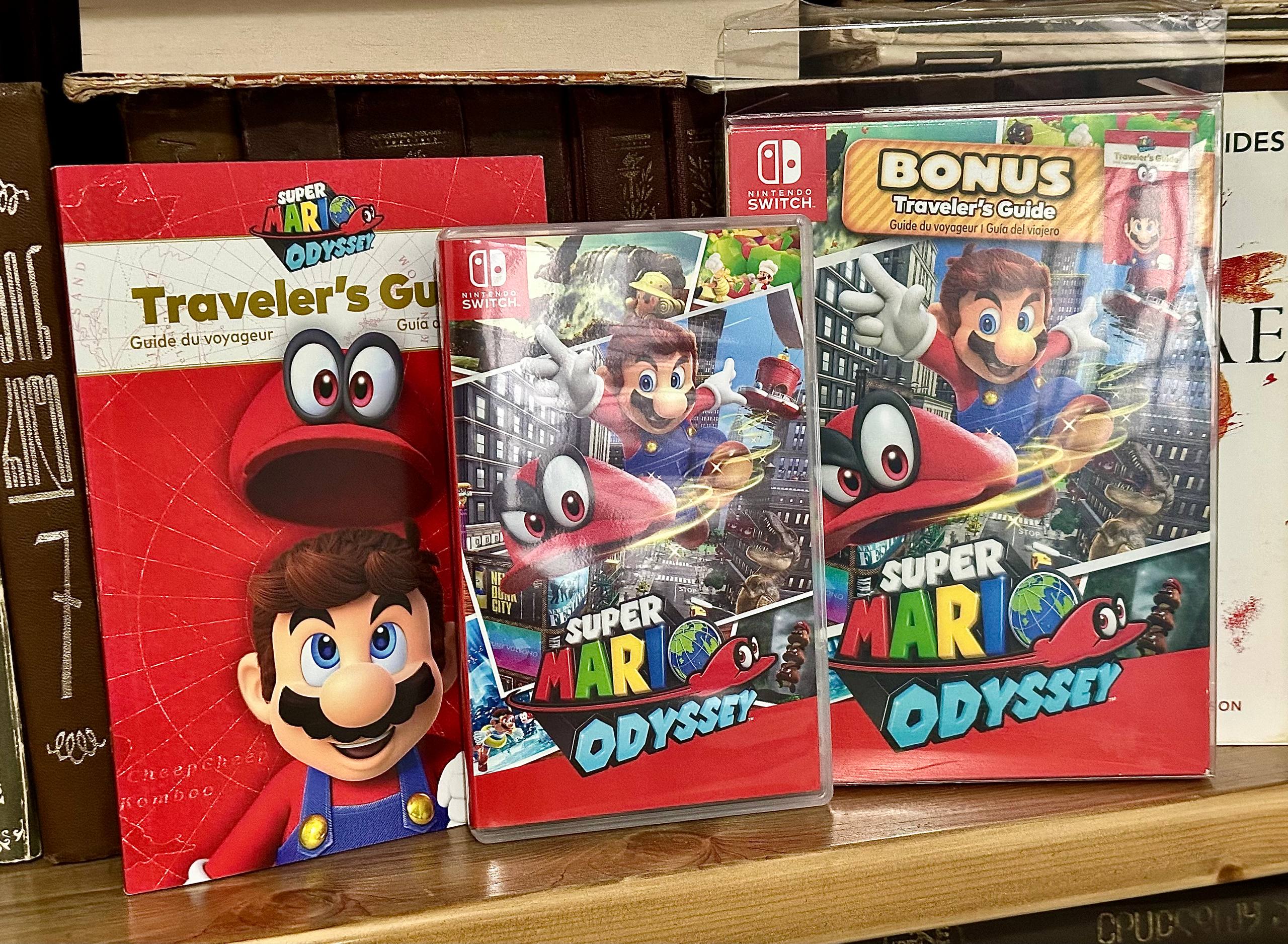 Super Mario Odyssey боксовое издание для Nintendo Switch