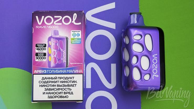 Vozol Rave 46000 одноразовая электронная сигарета