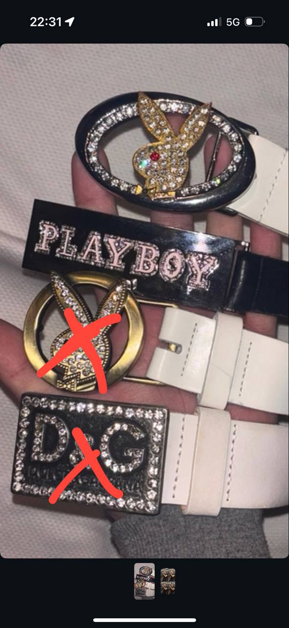 Ремень PlayBoy — 45 лари