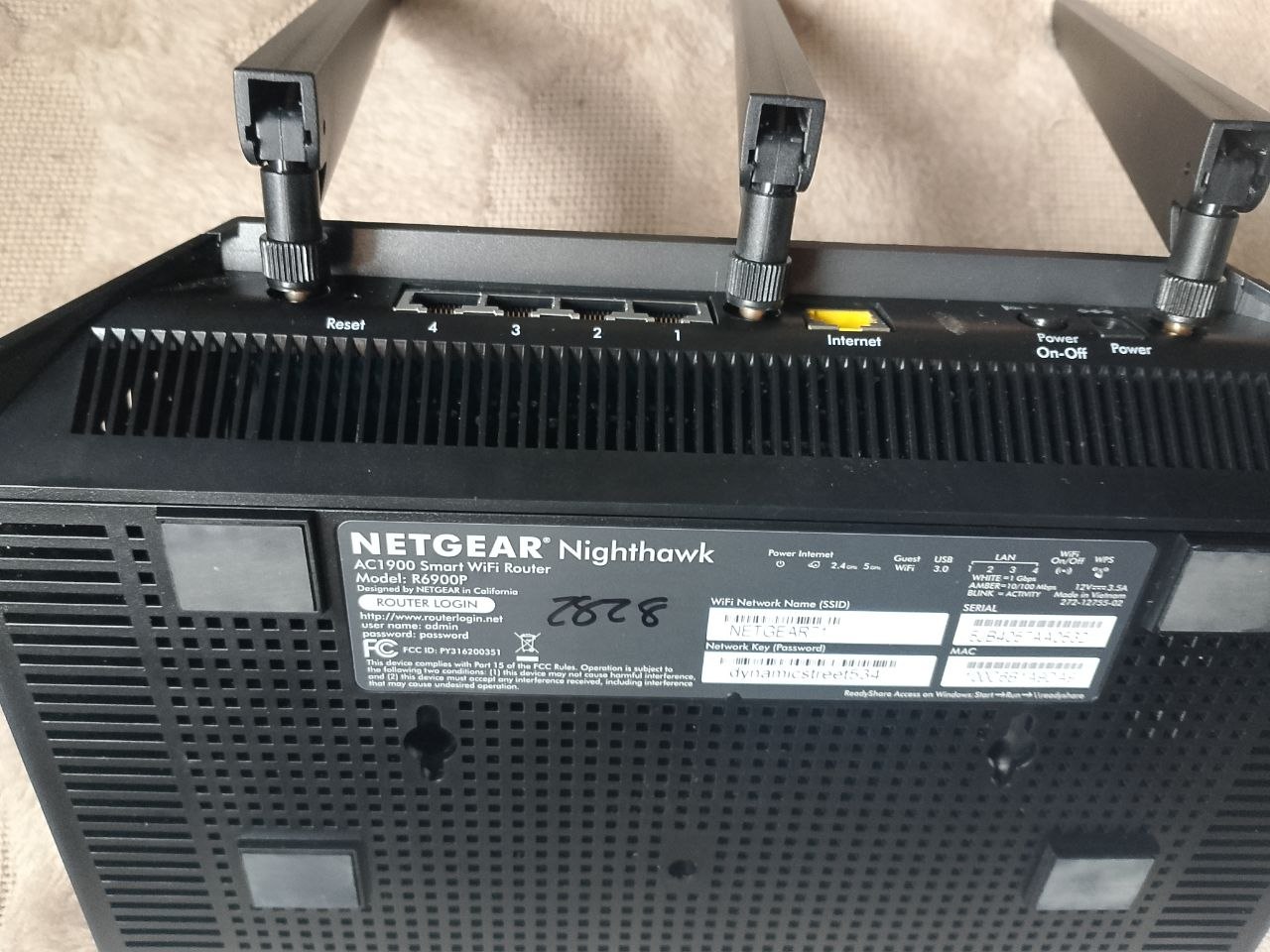 NETGEAR AC1900 двухдиапазонный Wi-Fi 5 роутер