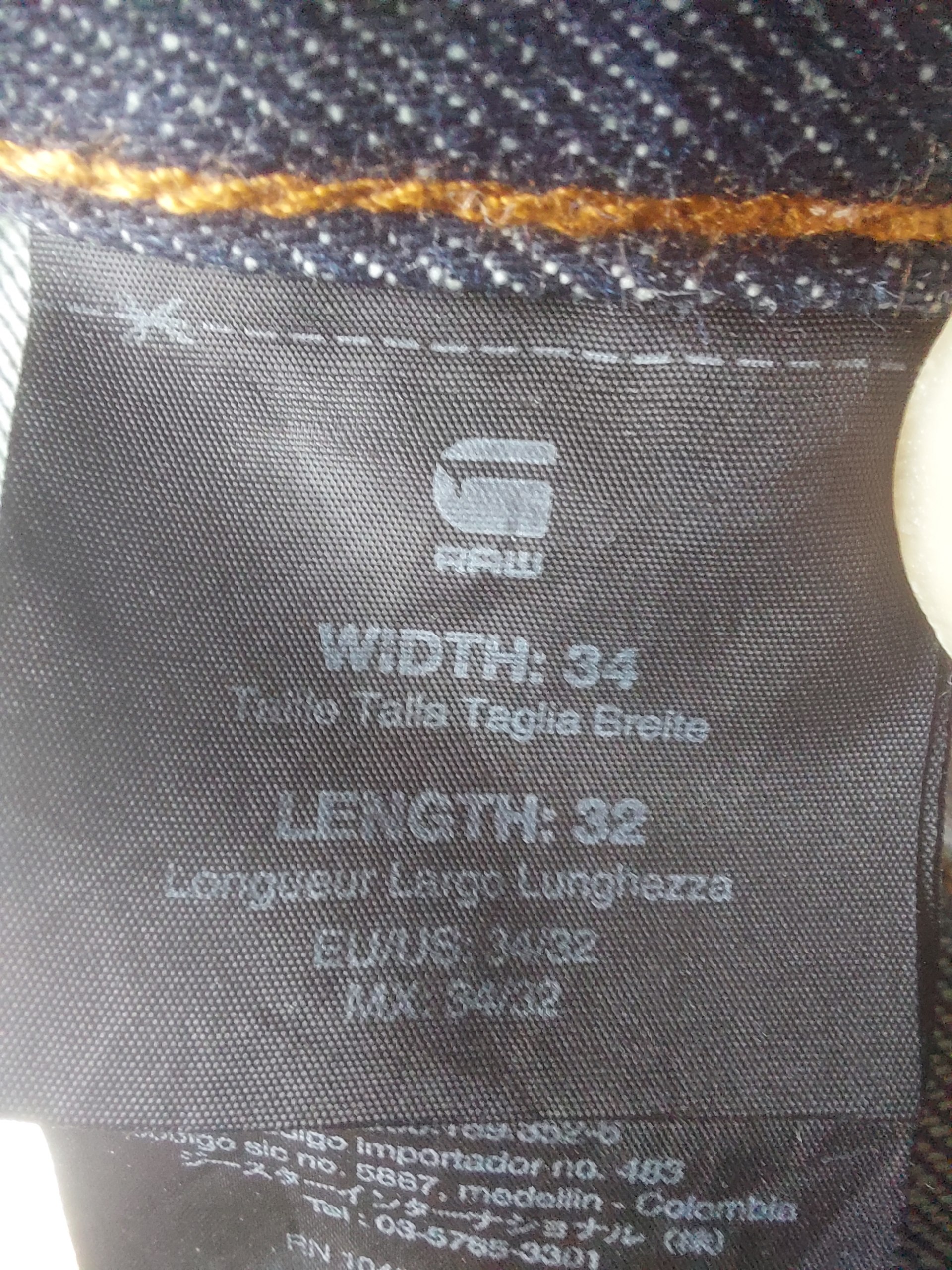 Джинсы G-Star RAW, размер 34/32