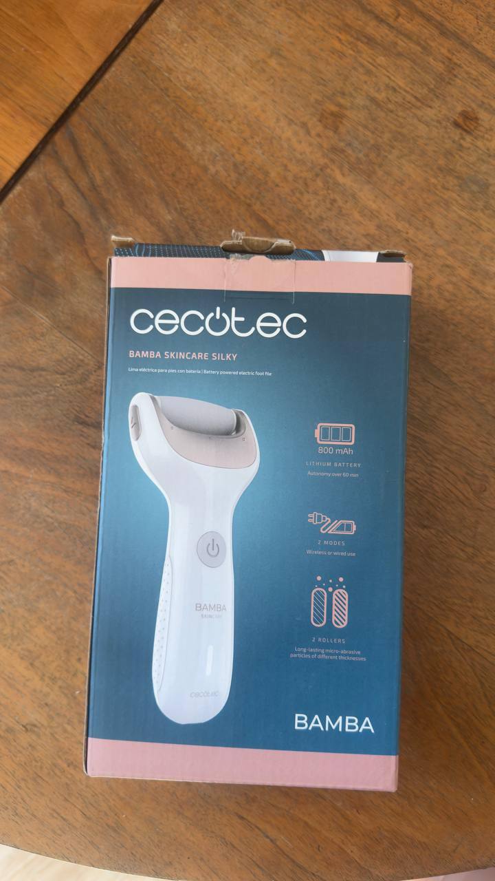 Обработка для ног Cecotec 4222 Electric Foot File White