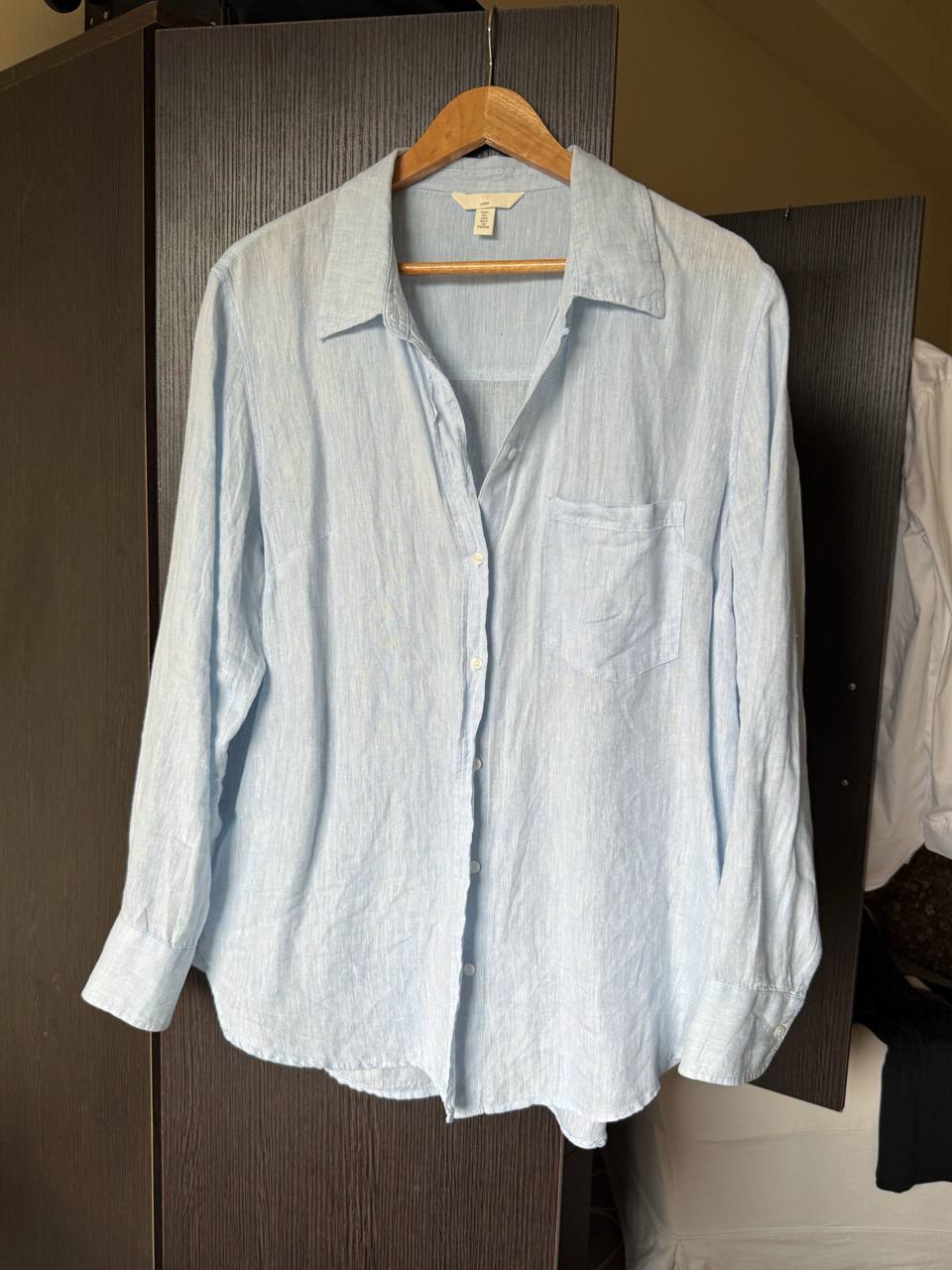 Рубашка H&M LINEN размер L
