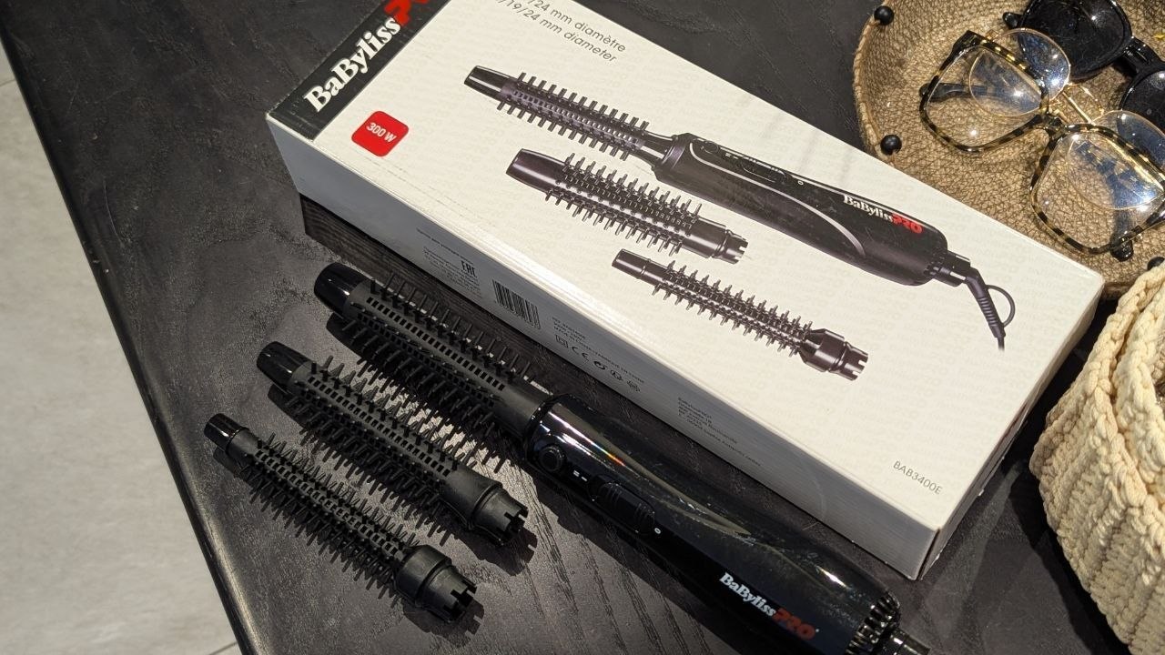 Брашинг для укладки Babyliss с тремя насадками