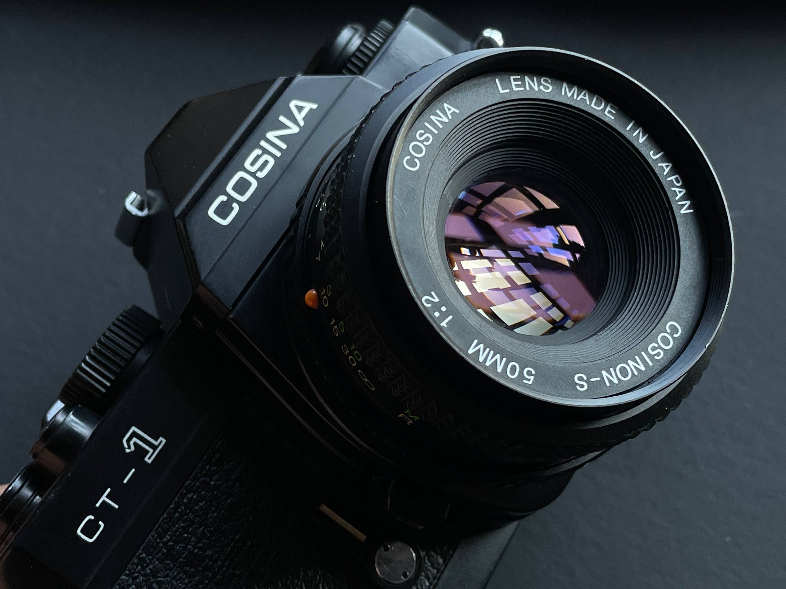 Cosina CT-1 (1979) плёночная зеркалка